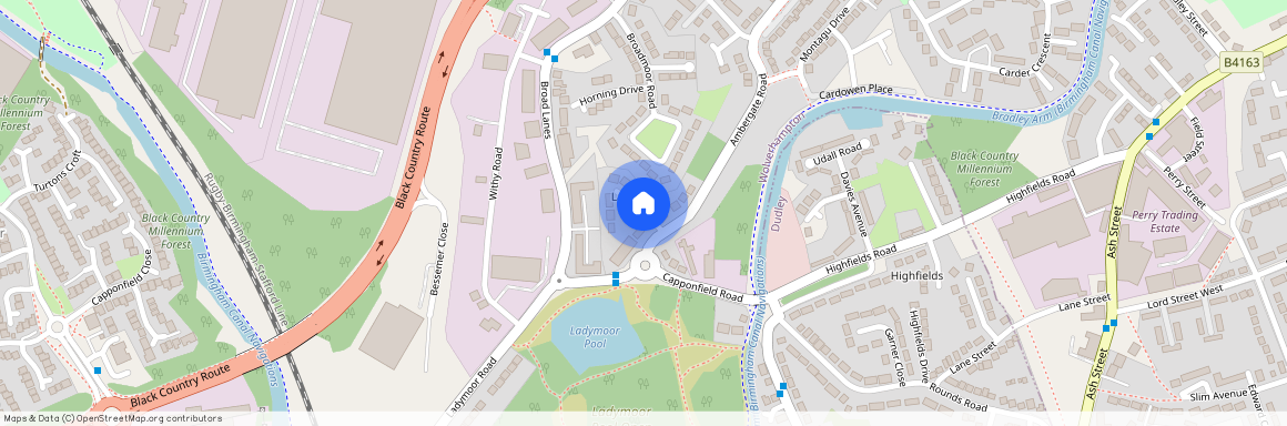 Norman Davies Garden, Wolverhampton, WV14