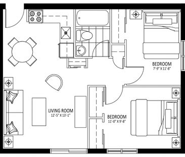 Britannia (2750A & B Marie) - 2 Bed Plan AA - Photo 5
