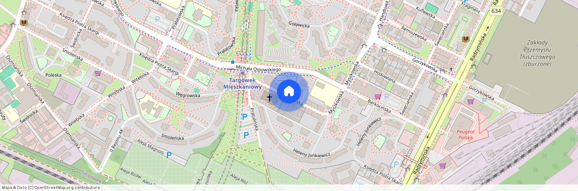 ul. Tykocińska, Targówek Mieszkaniowy, Targówek, Warszawa, mazowieckie