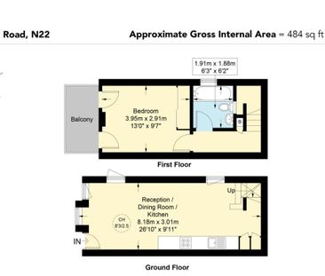 1 Bed Detached House, Maryland Road, N22 - Photo 5