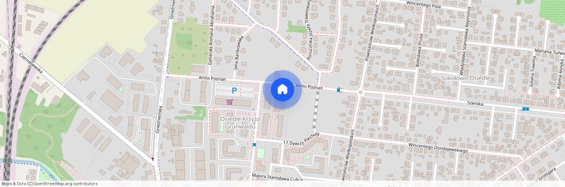 ul. 17 Dywizji Piechoty 4b, Września, Września, wrzesiński, wielkopolskie