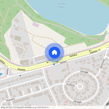 ul. Sielska, Dajtki, Olsztyn, warmińsko-mazurskie