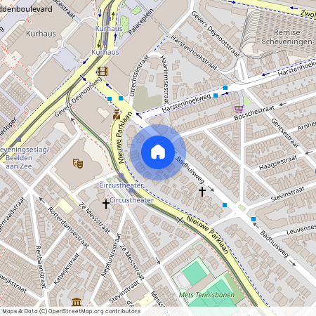 Rijslag, 2587 CA, Badhuisweg, Den Haag