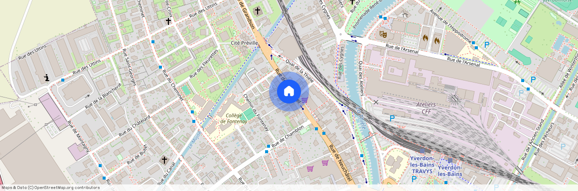 1400, Yverdon-les-Bains, Rue de Neuchâtel, 45