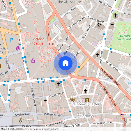 Glasshouse Street, Nottingham NG1