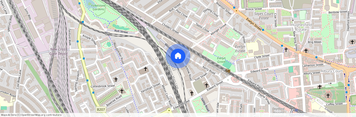 Moulding Lane, Deptford, London, SE14