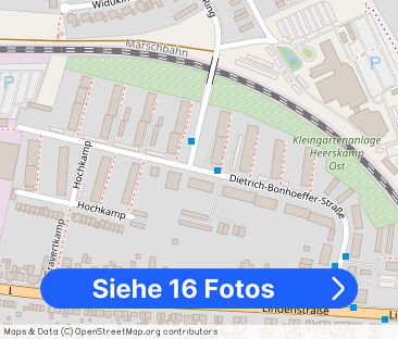 2 Zimmer Wohnung mit Einbauküche und Balkon - Foto 1