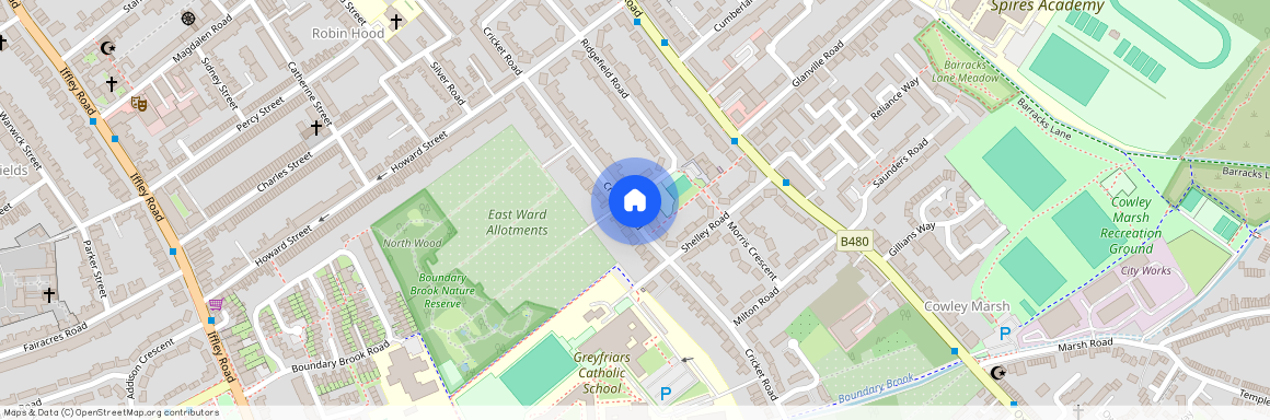 Cricket Road, Cowley