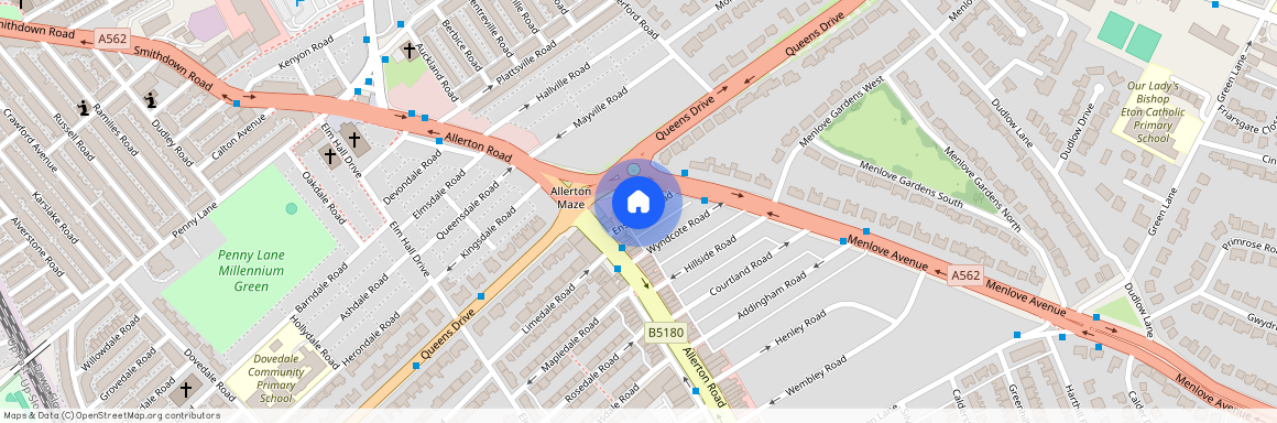 Ensworth Road, Allerton, Liverpool, Merseyside, L18