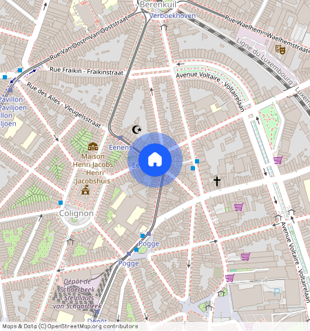 Rue Kessels, 22, 1.6, 1030, Schaerbeek