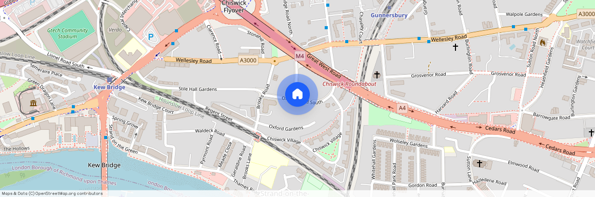 Oxford Road South, Gunnersbury, London, W4