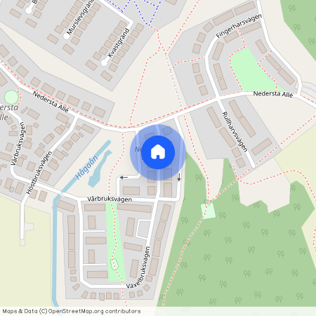 Växelbruksvägen, Västerhaninge