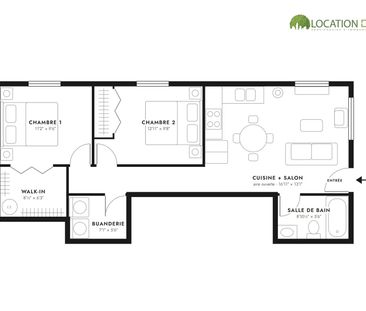 4½ à louer — 745 Rue de la Vérendrye, app. 747 - Photo 4