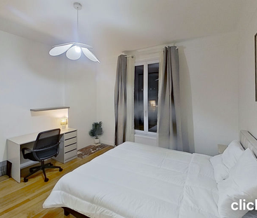 Jolie chambre meublée de 11 m² – Colocation rénovée de standing – C... - Photo 3