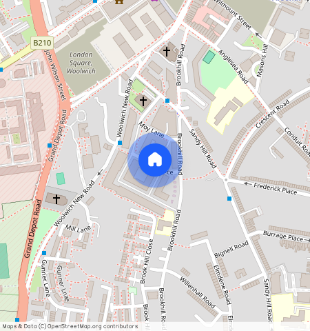 Rolfe Terrace, Woolwich, London, SE18