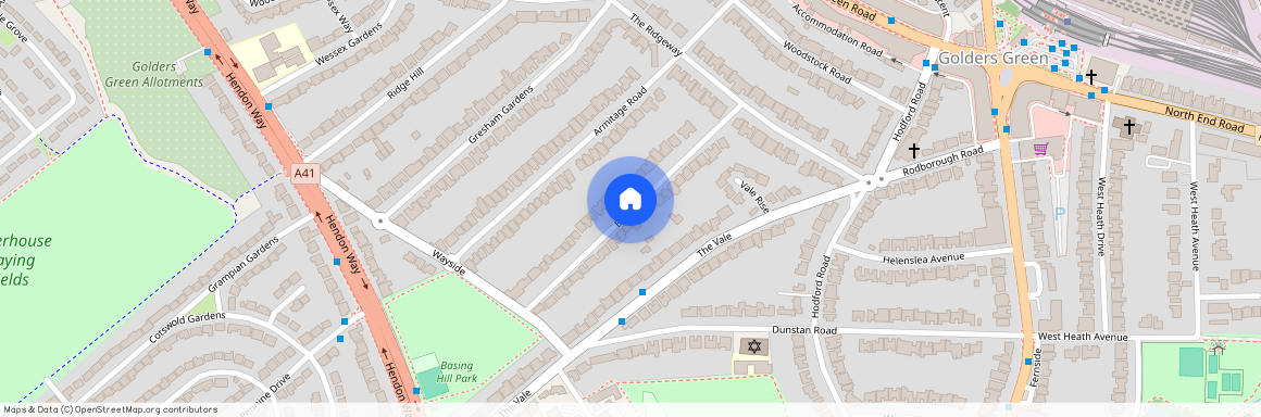 Basing Hill, Golders Green, London, NW11