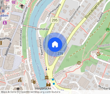 Ennetbaden - Panoramablick auf die Altstadt von Baden - Photo 1
