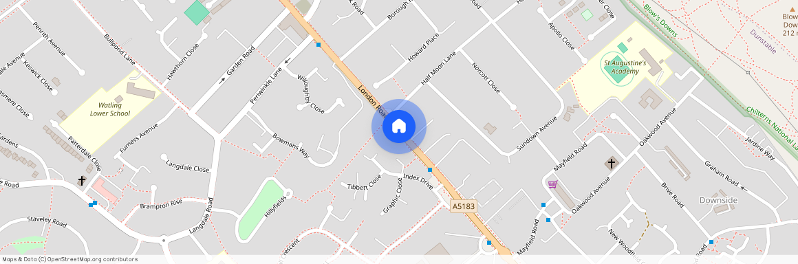 Half Moon Place, Dunstable, Bedfordshire, LU6