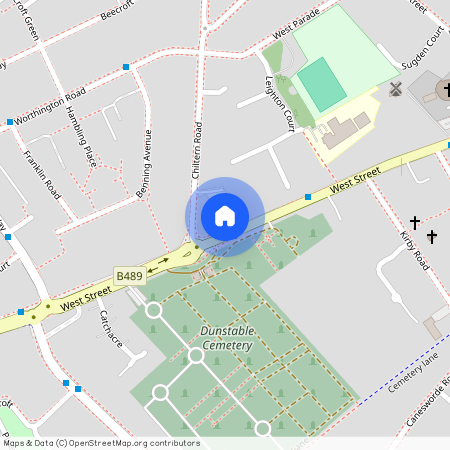 Flat 7 Henry Court, 202 West Street, Bedfordshire, LU6 1HG, Dunstable