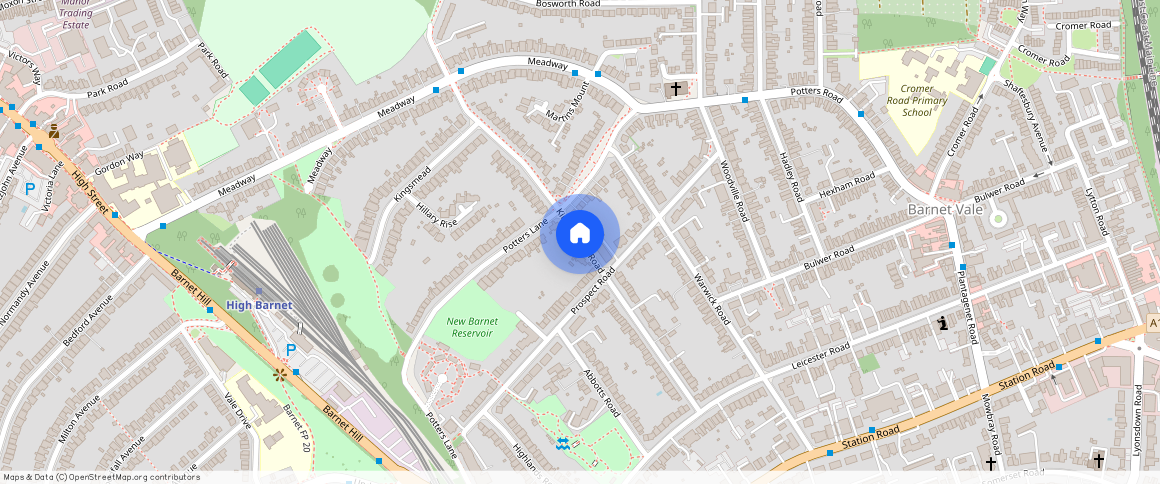 King Edward Road, Greater London, Herts, EN5