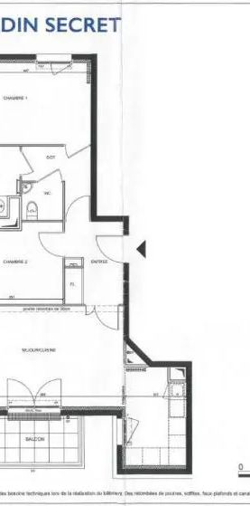 Appartement à louer 3 pièces 63.86m² - Photo 2