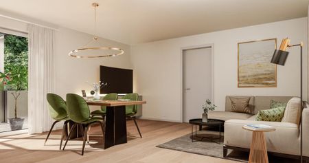 Erstbezug – Wohlfühlen über den Dächern: 2-Zimmer-Wohnung mit Dachterrasse im Betreuten Wohnen! - Photo 2