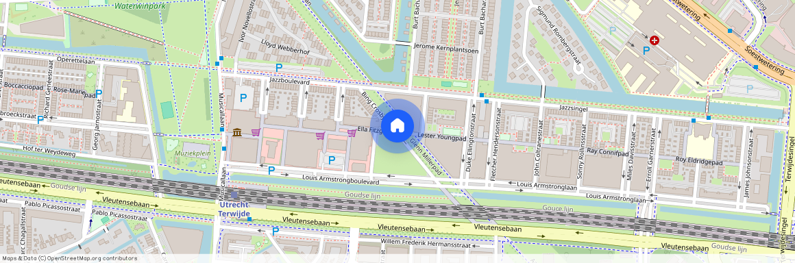 Bing Crosbypad, Utrecht
