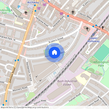 Pemberton Gardens, Archway