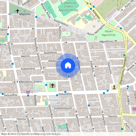 Αμαζόνων 50, 167 77, Ελληνικό (167 77), Σούρμενα (Ελληνικό)