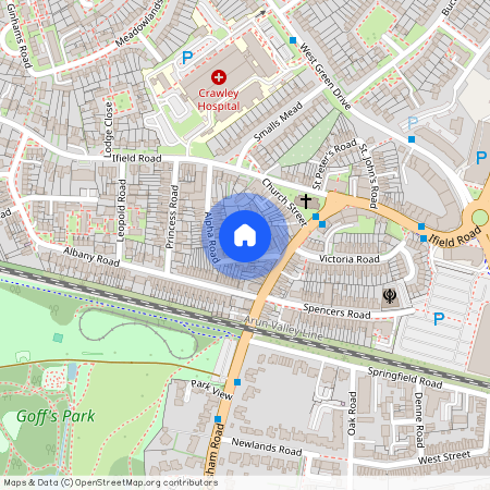 Alpha Road, Crawley, RH11