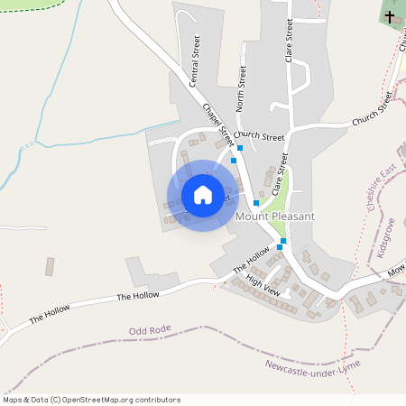 South Street, Mow Cop, Stoke-on-Trent, Cheshire, ST7