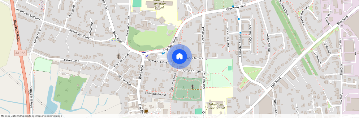 Church Lanes, Fakenham, NR21