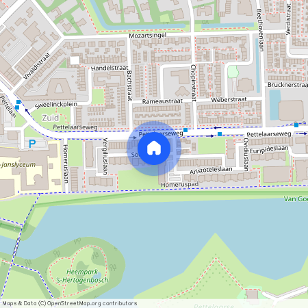 Zuid, 5216 CS, Socrateslaan, Den Bosch