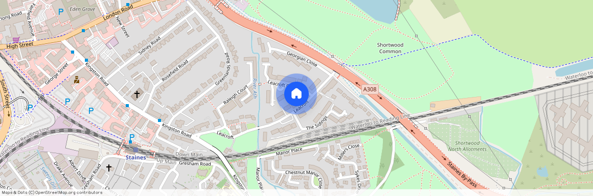 Leacroft, Staines-upon-thames, Surrey, TW18