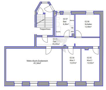 NEU sanierte 4 Raum-Whg. mit großem Wohn-Koch-Essbereich, Tageslich... - Photo 1