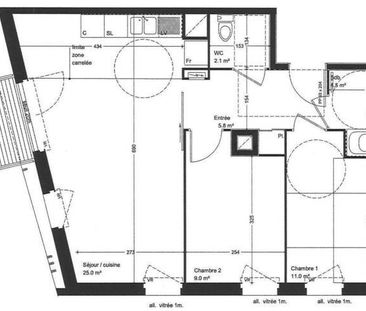 Appartement 3 pièces - - Photo 6