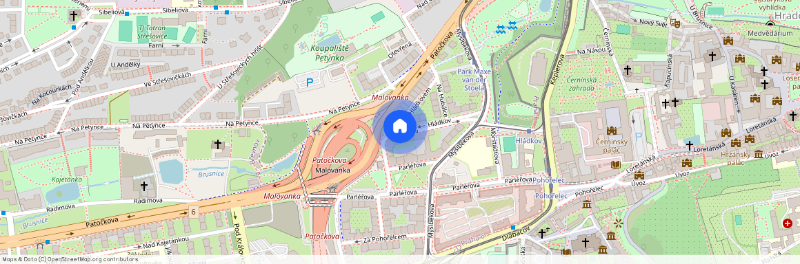 Za Hládkovem, Praha 6 - Střešovice