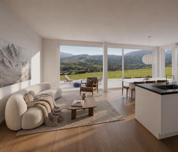 Erstvermietung teilmöblierte 3.5-Zimmer-Wohnung Parterre mit Terrasse - Foto 1