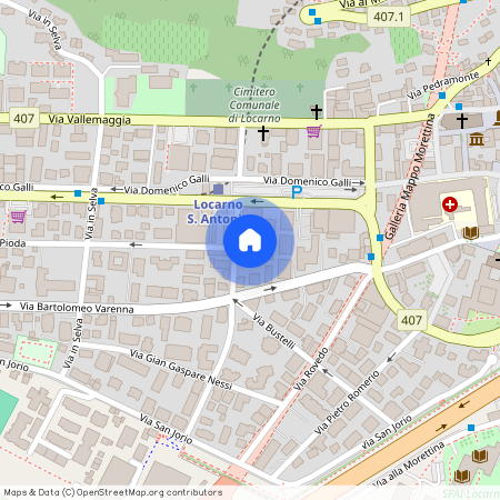 Via Vincenzo d'Alberti 5, 6600 Locarno