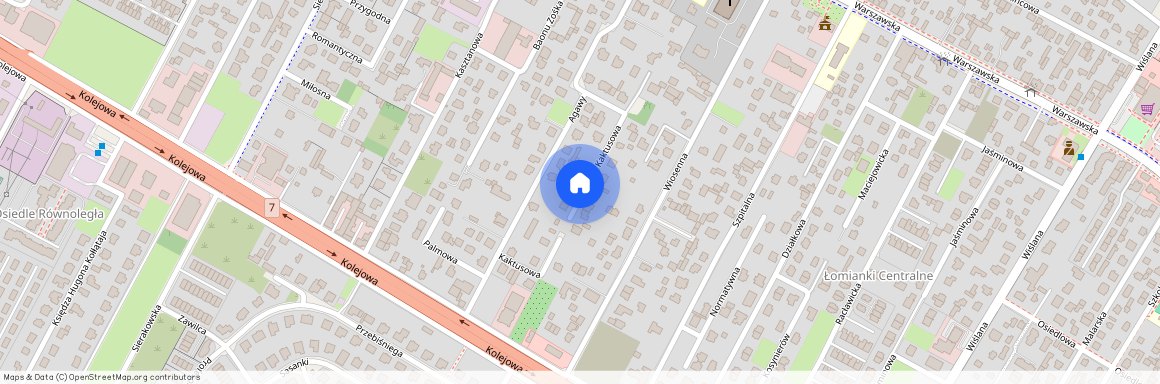 Warszawski, Zachodni, Łomianki, Kaktusowa