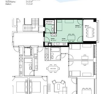 Appartement de 1,5 pièce à louer à la pointe de la technologie - Photo 6