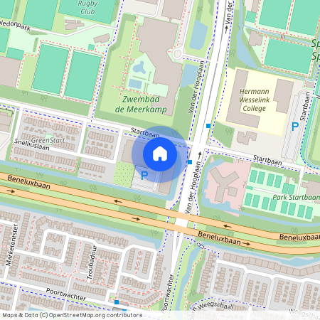 Startbaanbuurt, 1185 XH, Christiaan Huygenshof, Amstelveen