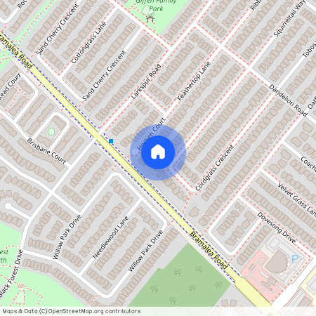 114 Cordgrass Crescent Unit# Upper, Brampton