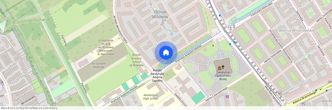 Warszawa, ul. Księdza Prymasa Augusta Hlonda