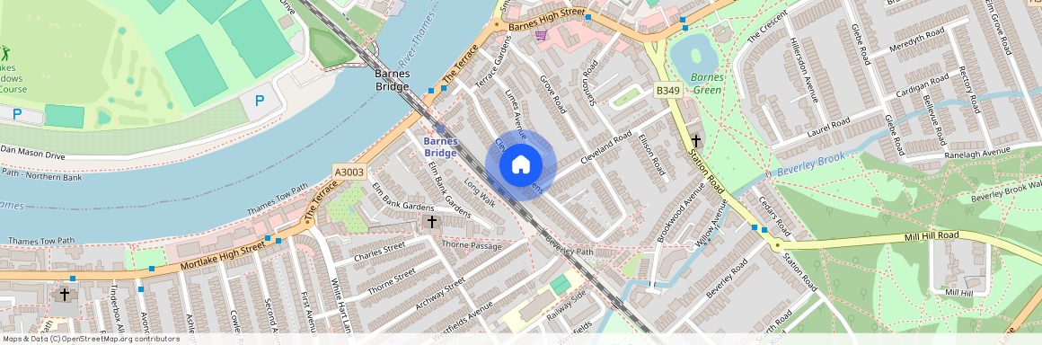 Cleveland Gardens London SW13, London, SW13