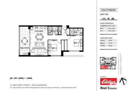 504/14 Beatson Street - Photo 4