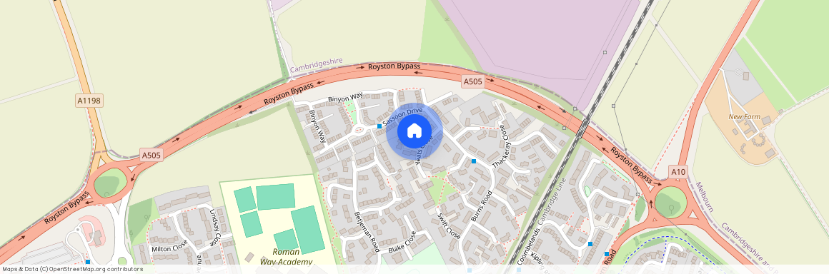 Yeats Close, Royston SG8