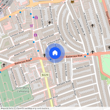 Battersea Rise, Clapham Junction, SW11