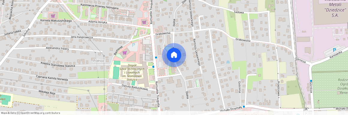 ul. Dolna, Czechowice-Dziedzice, Czechowice-Dziedzice, bielski, śląskie