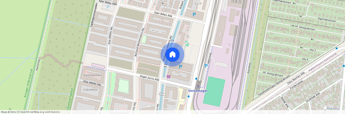 Robert Jacobsens Vej 43, 2. th., 2300 København S